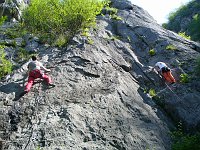 Tre escursioni del maggio 2009: al Passo Branchino il 3, alla Falesia di Introbio il 4, al Rif. Croce di Marone il 10 - FOTOGALLERY